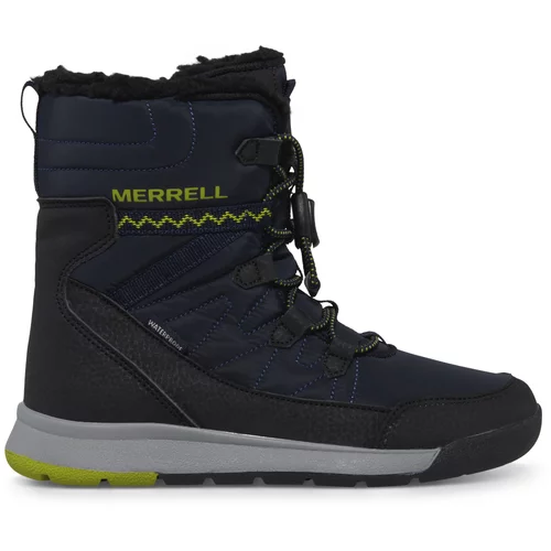 Merrell škornji - Gore Tex in druge membrane SNOW CRUSH 3.0 WP MK266121 F modra t 32