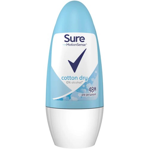 Sure ženski dezodorans roll-on cotton dry 50 ml Slike