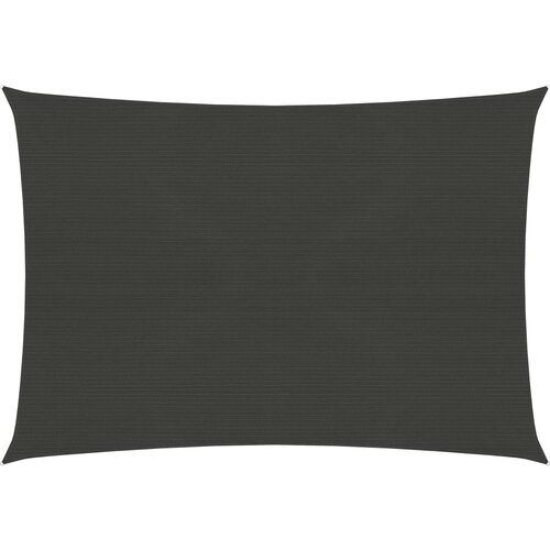 vidaXL Senčno jadro 160 g/m² antracitno 2,5x3,5 m HDPE Cene