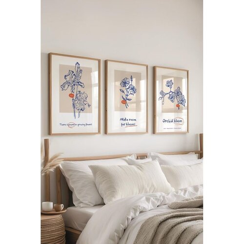WALLXPERT Č-300447 - 3040 set dekorativnih slika u vi&scaron;e boja (3 komada) Cene
