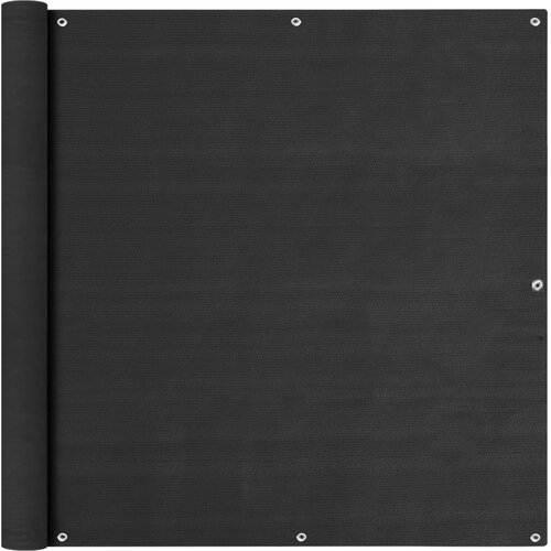 vidaXL Balkonsko platno antracitno 120x600 cm HDPE Cene