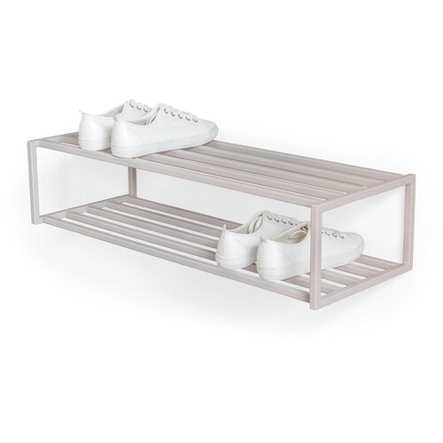 Spinder Design Smeđe-sivi željezni viseći ormarić za cipele 78x20,5x30,5 cm School &ndash; Cijene