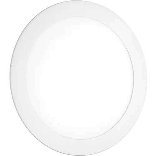 Ferotehna okrugla ploča s LED svjetlom Slim (18 W, Ø x V: 225 cm x 12 mm, Bijele boje, Hladna bijela)