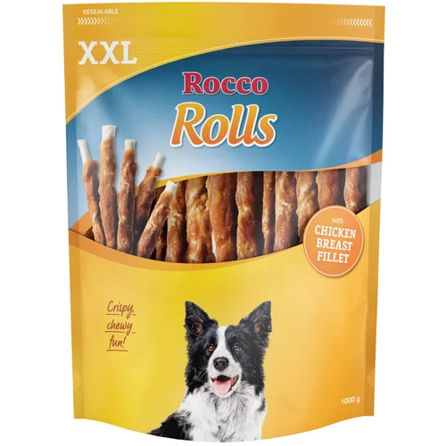 Rocco Chings XXL pakiranje po sniženoj cijeni! - Rolls s pilećim prsima 1 kg