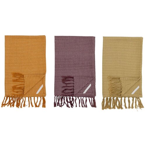 Bloomingville Bombažne brisače v kompletu 3 kos 70x45 cm Paprika - Bloomingville Cene
