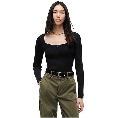 Tommy Hilfiger crni ženski džemper Slike