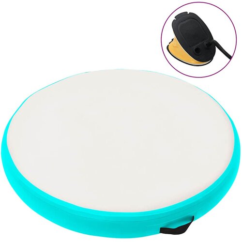  Gimnastička prostirka na napuhavanje 100x100x20 cm PVC zelena Cene