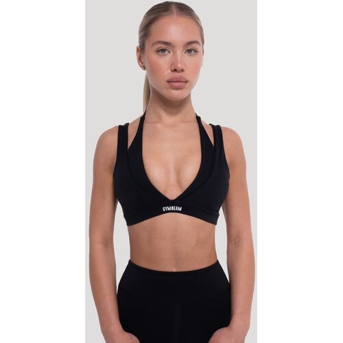 GymBeam Sportski grudnjak Flow Black L Slike