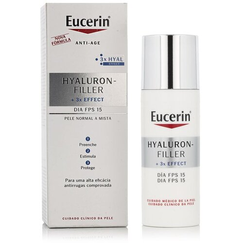 EUCERIN&amp;reg; Hyaluron-Filler + 3x Effect Day Cream SPF15 dnevna krema za lice mje&amp;scaron;ovita 50 ml za žene Slike