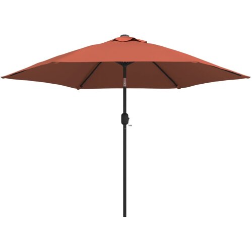  Vrtni suncobran s metalnim stupom 300 cm terakota Slike