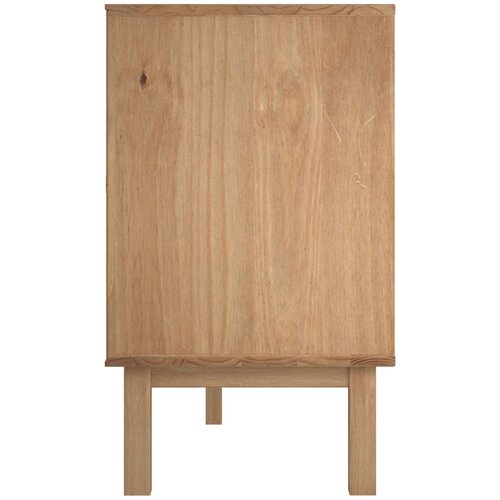  Kreveta OTTA Crna 113,5 x 43 x 73 cm Masivna borovina Slike