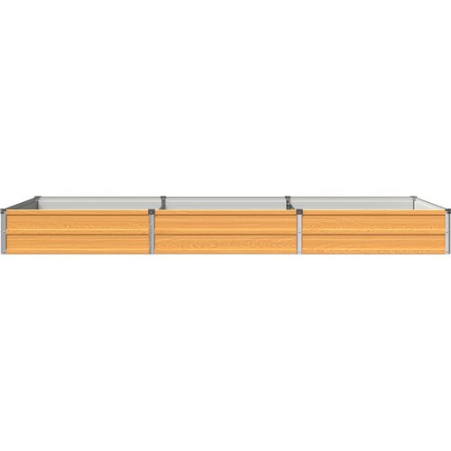  Povi&amp;scaron;eni vrtni krevet Prirodna 240 x 80 x 24 cm Slike