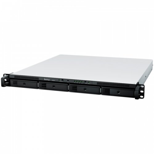 Synology RackStation RS822+, 1U, 4-bays, AMD Ryzen V1500B 4-core 2.2 GHz 2 GB DDR4 ECC SODIMM, 1x free memory slot (up to 32GB u Slike