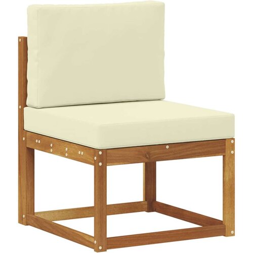  Set vanjskih sofa s jastukom 7 Komad Prirodna i krem Slike
