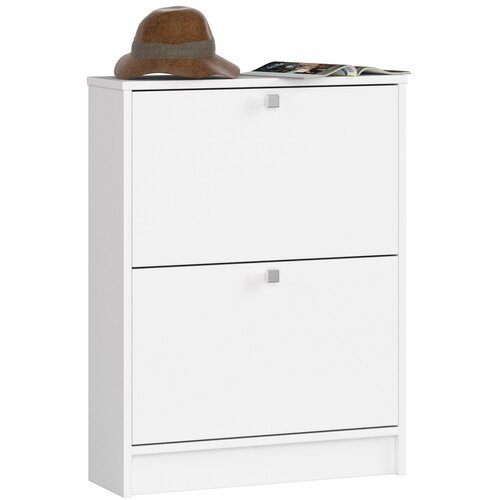 AKORD OMAR ZA ČEVLJE 2 NAGIBNA VRATA 60 cm BELO, (21713477) Slike