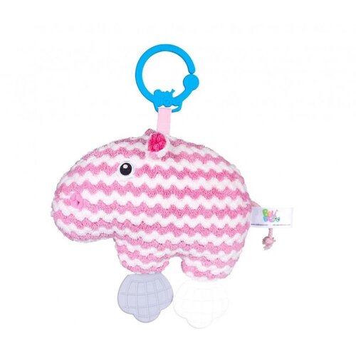 Bali Bazoo pli&amp;scaron;ana igračka za bebe Knit Hippo Slike