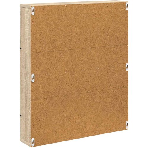  Polica za časopise s policom 2 pcs Sonoma hrast 60 x 12 x 70 cm Slike