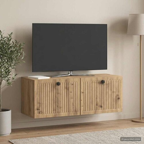 TV ormar za zid 78,5 x 31 x 30 cm Hrast artisan Cene