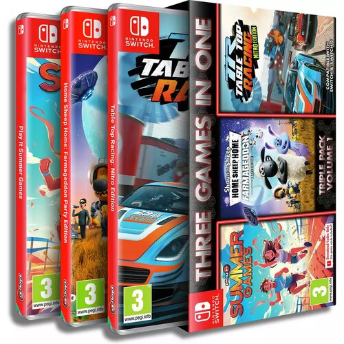  Summer Games &amp;amp; Home Sheep Home &amp;amp; Table Top Racing (SWITCH) Slike