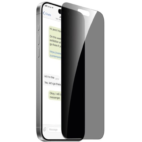 Puro za&amp;scaron;tita zaslona PRIVACY za iPhone 16 PRO, 2D Slike