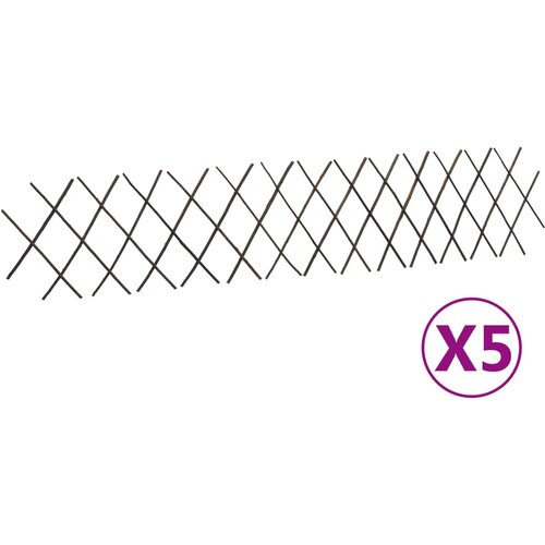  Re&scaron;etkaste ograde od vrbe 5 kom 180 x 30 cm Cijene