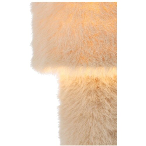 Ellos Home Kremno bela tekstilna namizna svetilka (vi&amp;scaron;ina 46 cm) Fay &amp;ndash; Slike