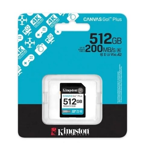 Kingston SDG4/512GB class 10 200Mbs/160Mbs Micro SD Card 512GB Slike