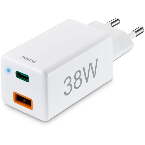  Punjač HAMA glava, USB-C+A, QC 3.0, 38W Cene