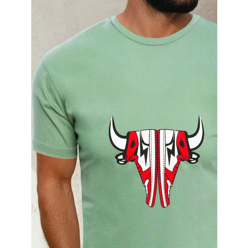 DStreet T-shirt męski jasnozielony Cene