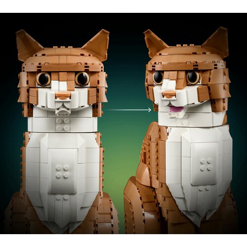 Lego Ideas - Oranžna mačka (21376) Slike