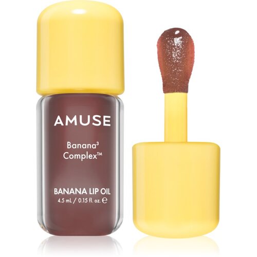AMUSE Banana Lip Oil ulje od banane za usne nijansa Cacao Milk 4.5 ml Slike