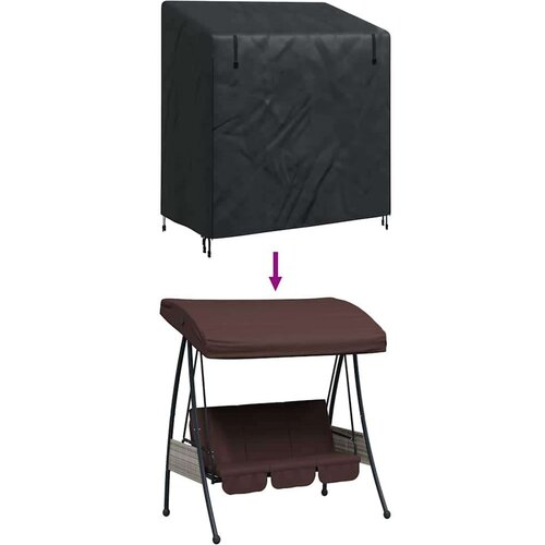 VidaXL Navlaka za vanjsku ljuljačku 135 x 100 x 165 cm Slike