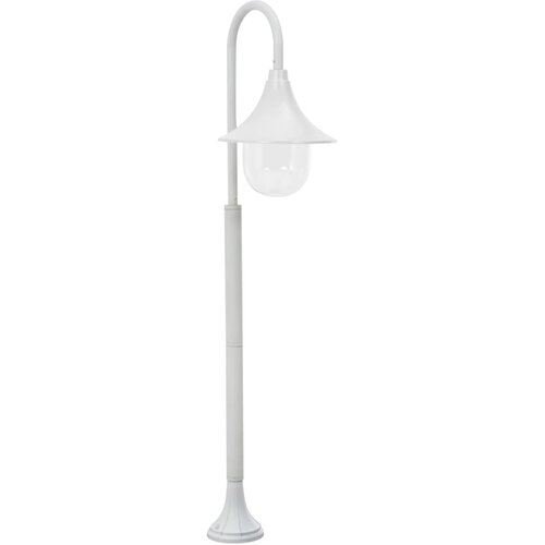  Vrtna stupna svjetiljka od aluminija E27 120 cm bijela Cijene
