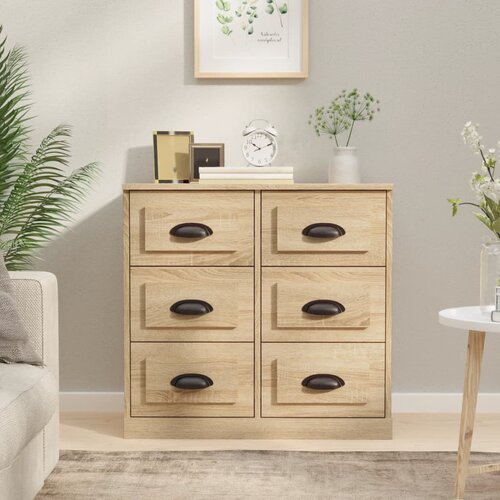  Komoda boja hrasta sonome 70x35,5x67,5 cm konstruirano drvo Cene