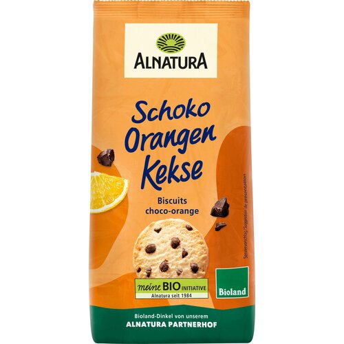 Alnatura Bioland čokoladni keksi s narančom - 150 g Cijene