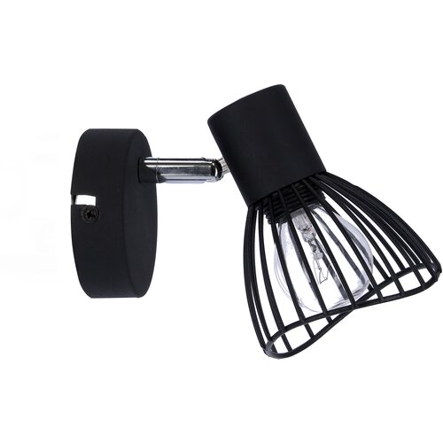 Candellux fly zidna lampa 1X40W E14 crna Slike