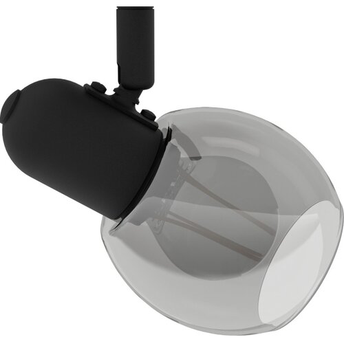Eglo Pollica reflektor/2, e14, crni/zadimljeno staklo Slike