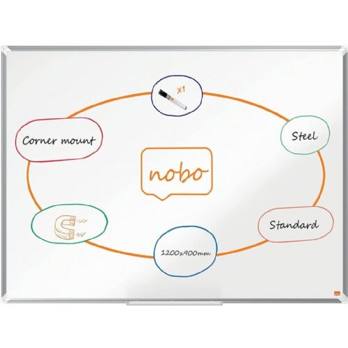 Nobo Tabla magnetna 90x120 premiumplus lakirna 1915156 Slike