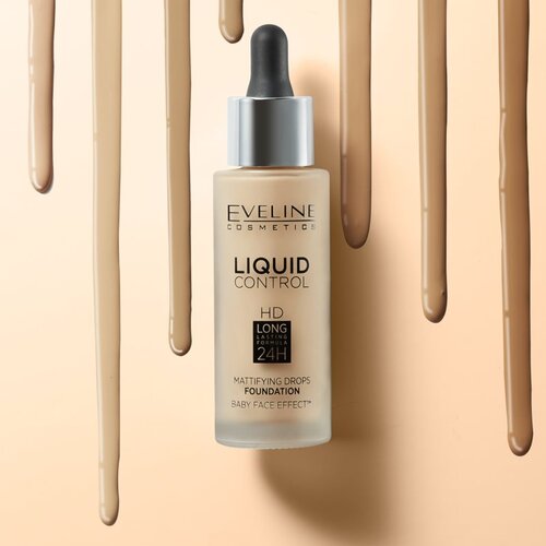 Eveline puder tekući liquid control #010 Light Beige 32ml Cijene