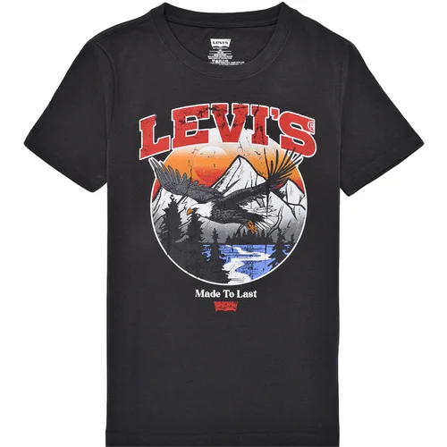 Levi's Majice s kratkimi rokavi LVB SOAR LIKE AN EAGLE TEE Črna