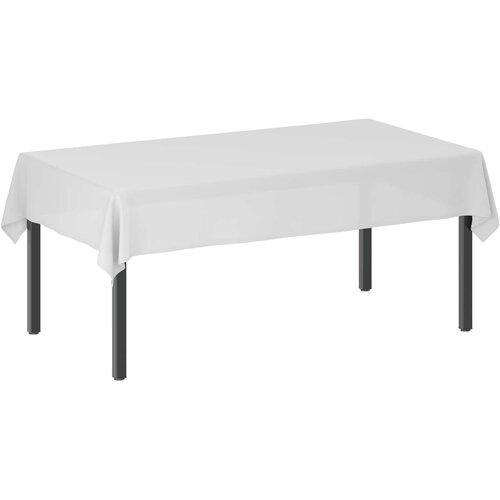  Tkanina za stol Pravokutni Bijela 140 x 220 cm Poliester Cene