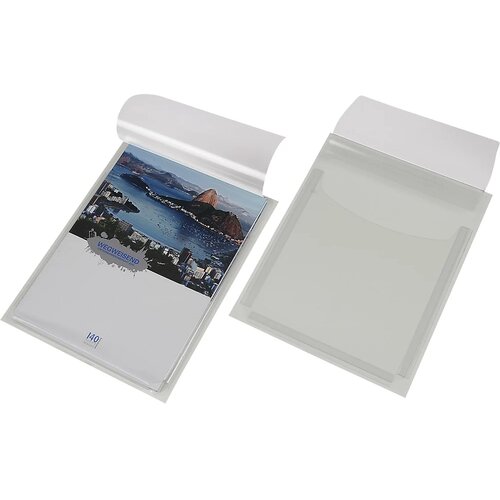 EICHNER Samolepilen ovitek z raztegljivim pregibom, format DIN A4, prozorna izvedba, DE 10 kosov Cene