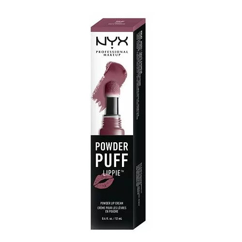 NYX Professional Makeup Powder Puff Lippie šminka z mat učinkom tekoče rdečilo za ustnice šminka 12 ml odtenek 07 Moody za ženske