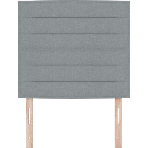  Naslon za glavu Svjetlosiva Tkanina 90 cm Slike
