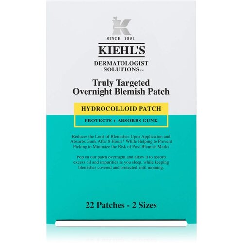 Kiehl's Truly Targeted Overnight Blemish Patch obliži za problematično kožo za ženske 22 kos Cene