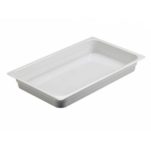  OVAL MELAMIN 41,5*28*6CM AMBRA BIJELI T8062 Slike