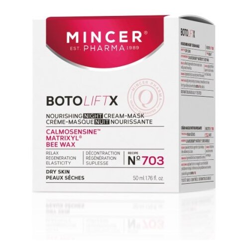 Mincer Pharma BOTOLIFTX N&amp;deg; 703 - Dnevna i noćna maska za negu kože 50ml Slike