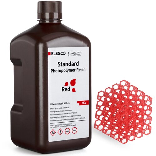 Elegoo Standard Resin Red - 2.000 g Cene