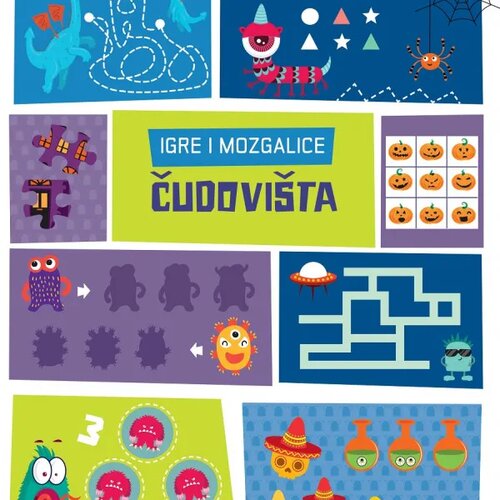 MALIK knjiga Igre i mozgalice-čudovi&amp;scaron;ta Slike