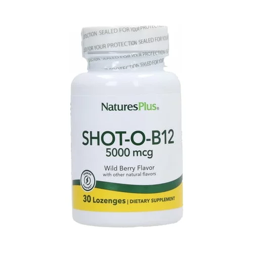 Nature's Plus Shot-O-B12 pastile- trešnja